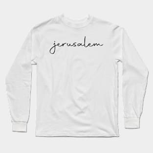 Jerusalem Long Sleeve T-Shirt